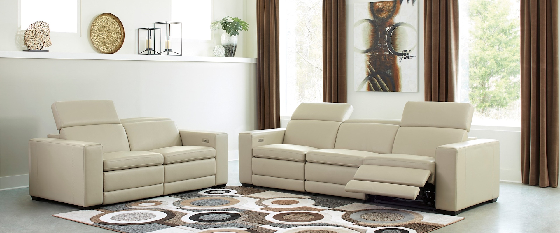 Power Reclining Living Room Group