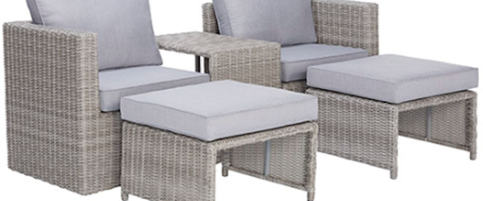 Transitional 5-Piece Outdoor Set