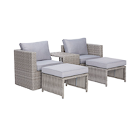 Transitional 5-Piece Outdoor Set