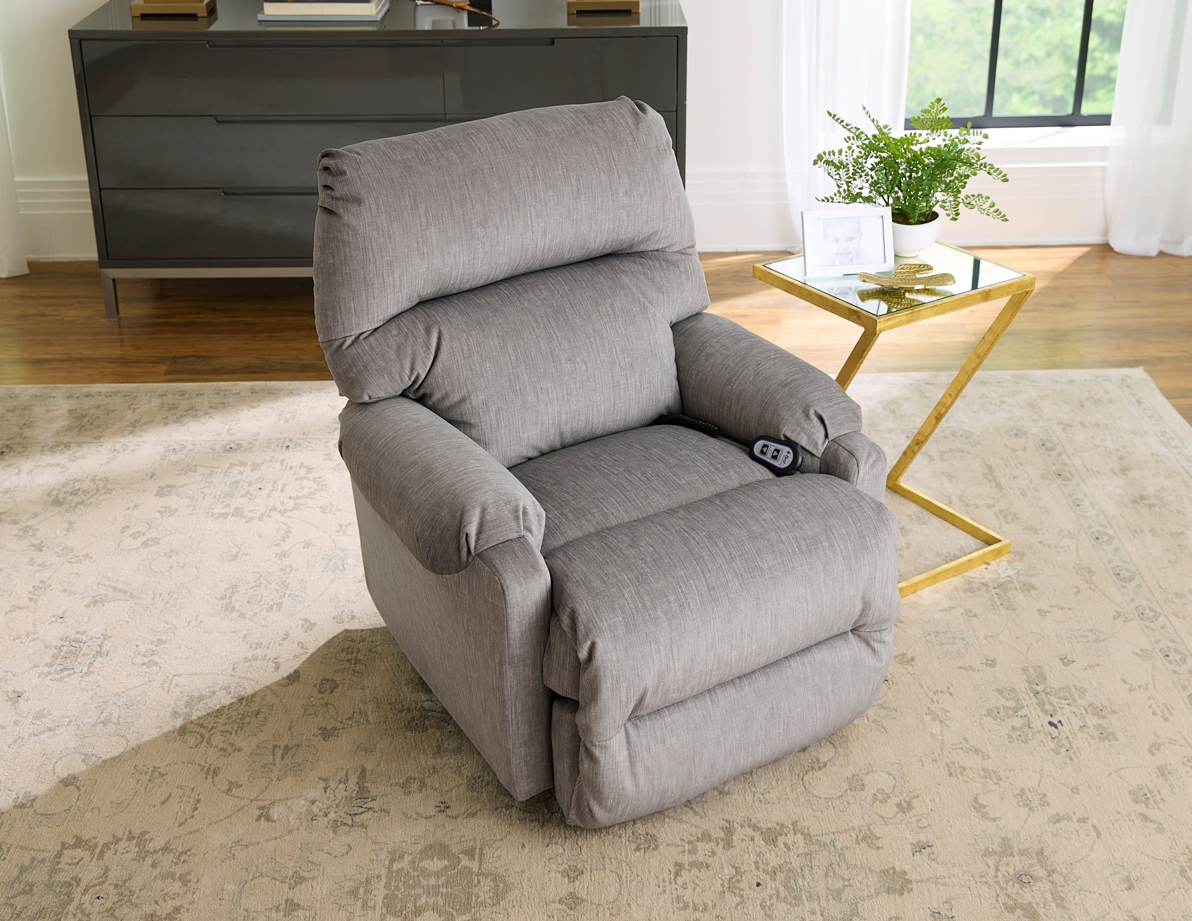 Best Home Furnishings Cannes Power Swivel Glider Recliner