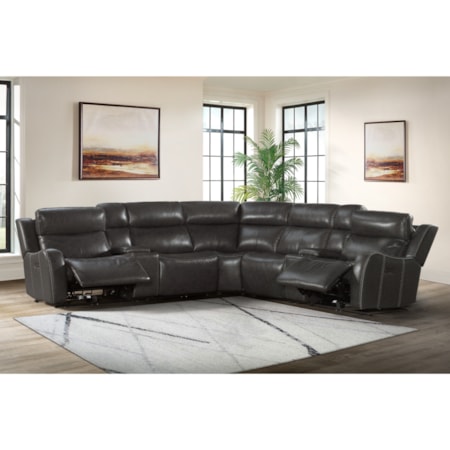 7-Piece Power Reclining Sectional