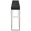 Uttermost Accent Furniture - Occasional Tables Black Concrete Console Table