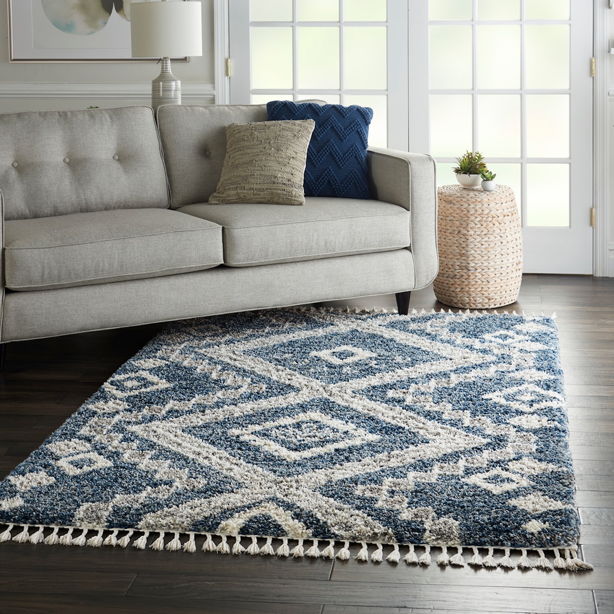 Nourison Oslo Shag 4' x 6'  Rug