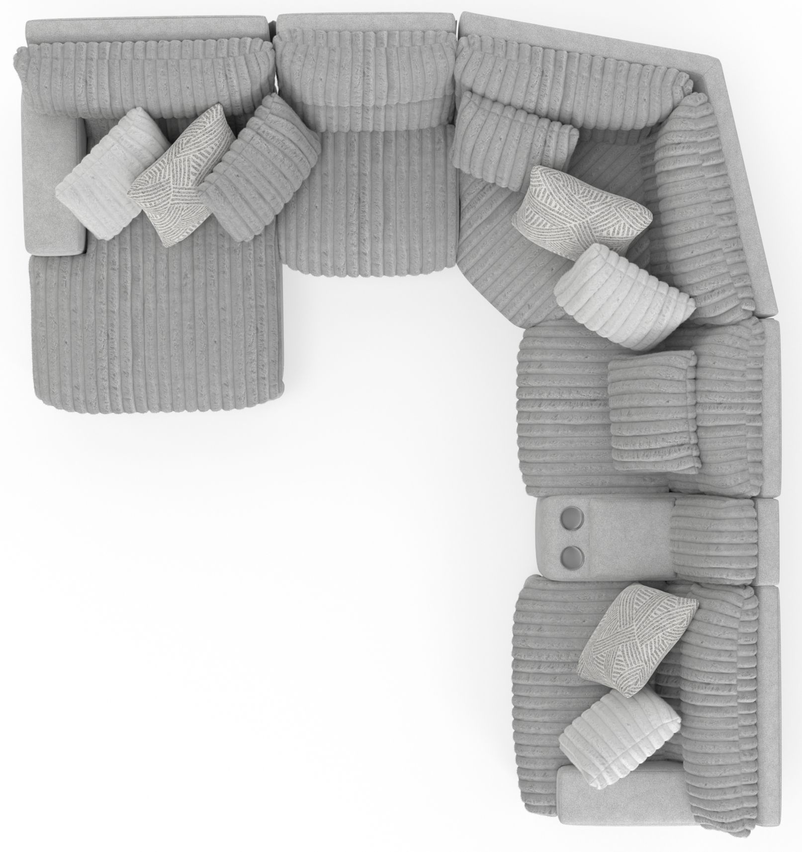 Catnapper Abraxas 6-Piece Power Reclining Sectional Sofa