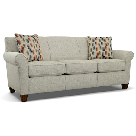 Transitional Stationary Sofa