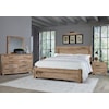 Vaughan Bassett Dovetail King Low Profile Bed