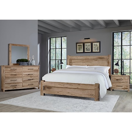 King Low Profile Bed