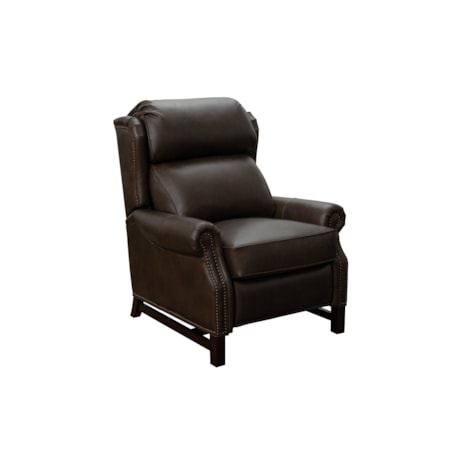 High Leg Push Back Recliner