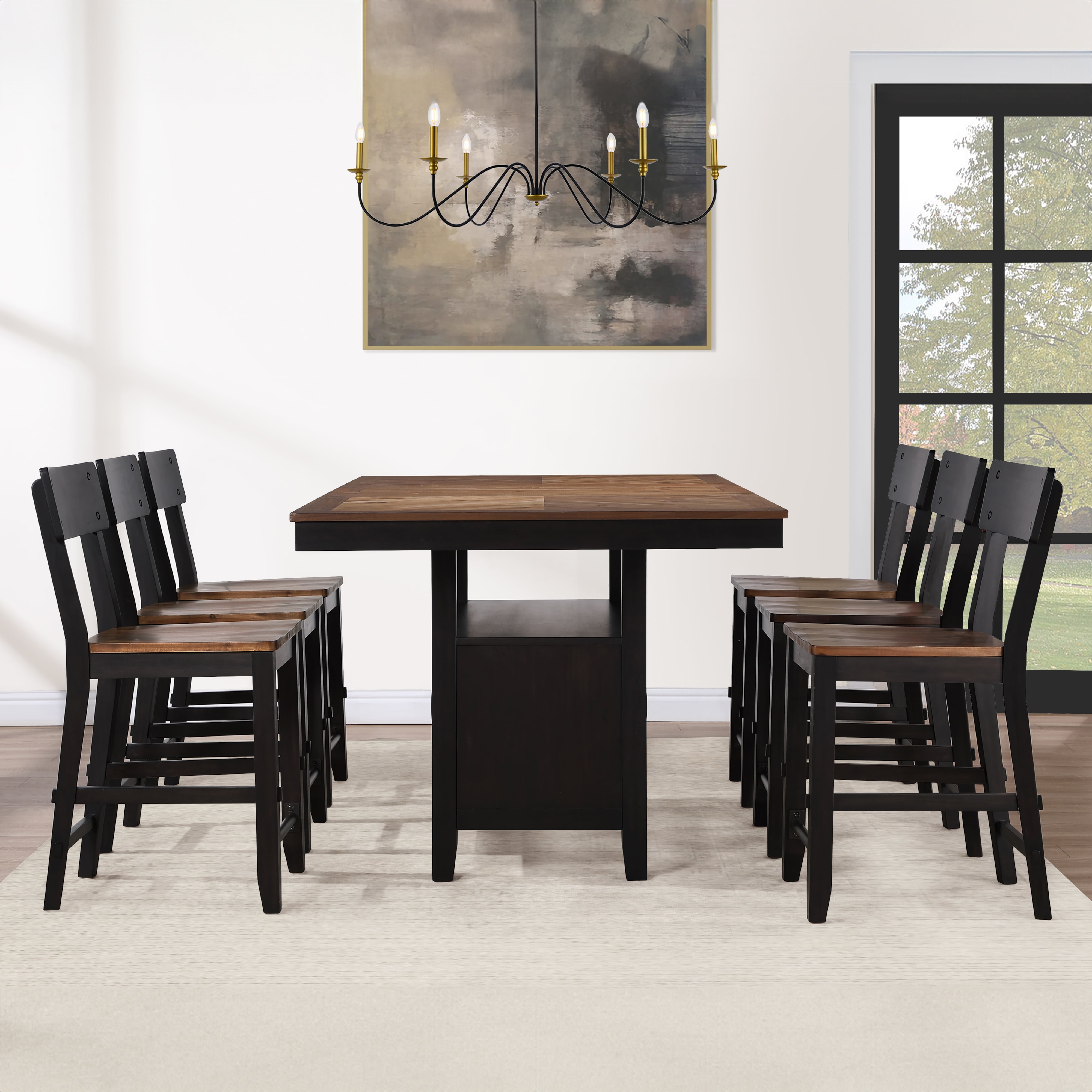 Steve Silver Bermuda 7-Piece Dining Set