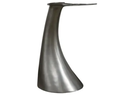 Coastal Accent Table with Whale Tail Top