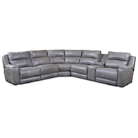 Reclining Sectional w/Power Headrests