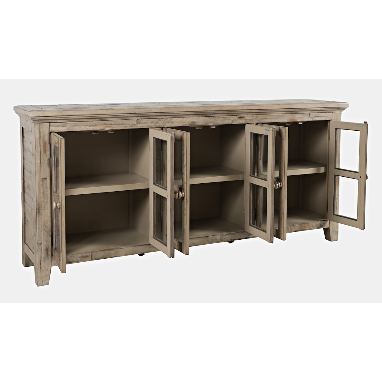 Jofran Rustic Shores 6 Door Low Cabinet