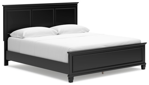 Casual California King Panel Bed