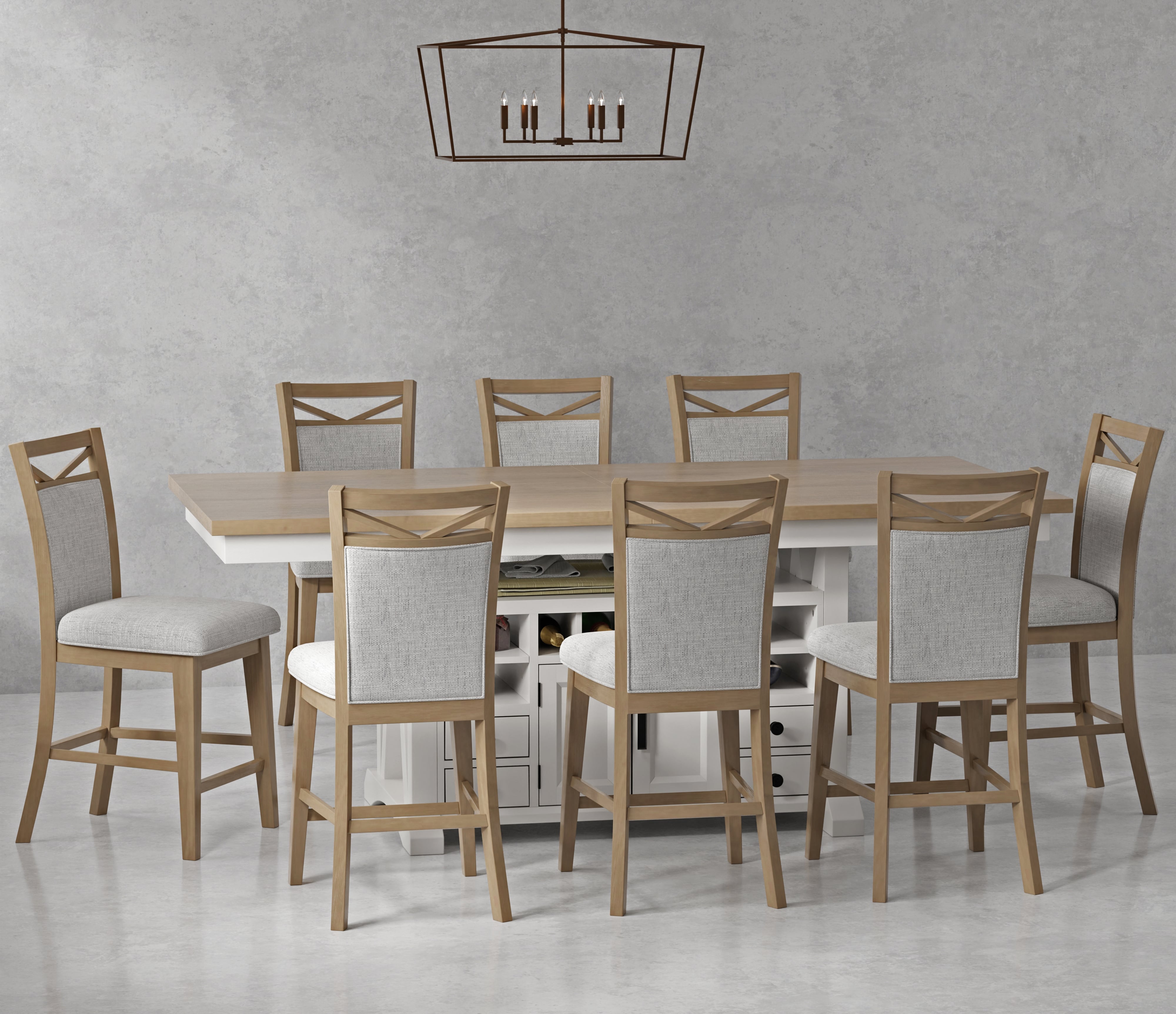 9-Piece Counter-Height Dining Set