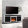 Benchcraft Gardoni 72" TV Stand with Electric Fireplace