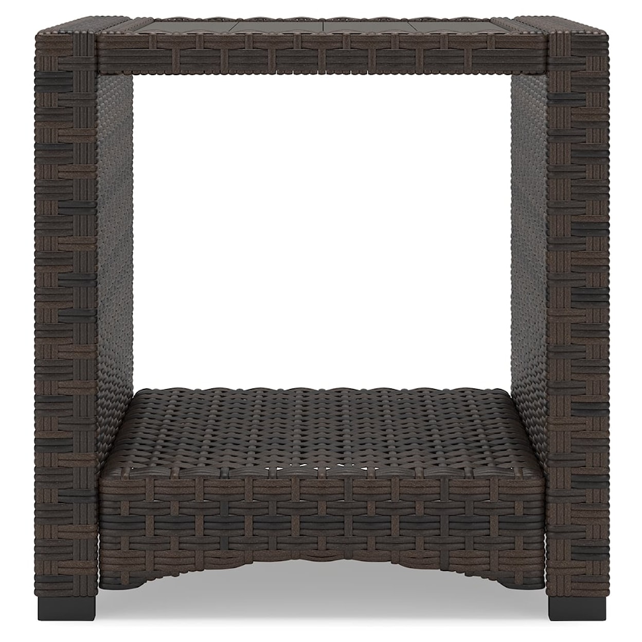 Ashley Signature Design Windglow Outdoor Square End Table