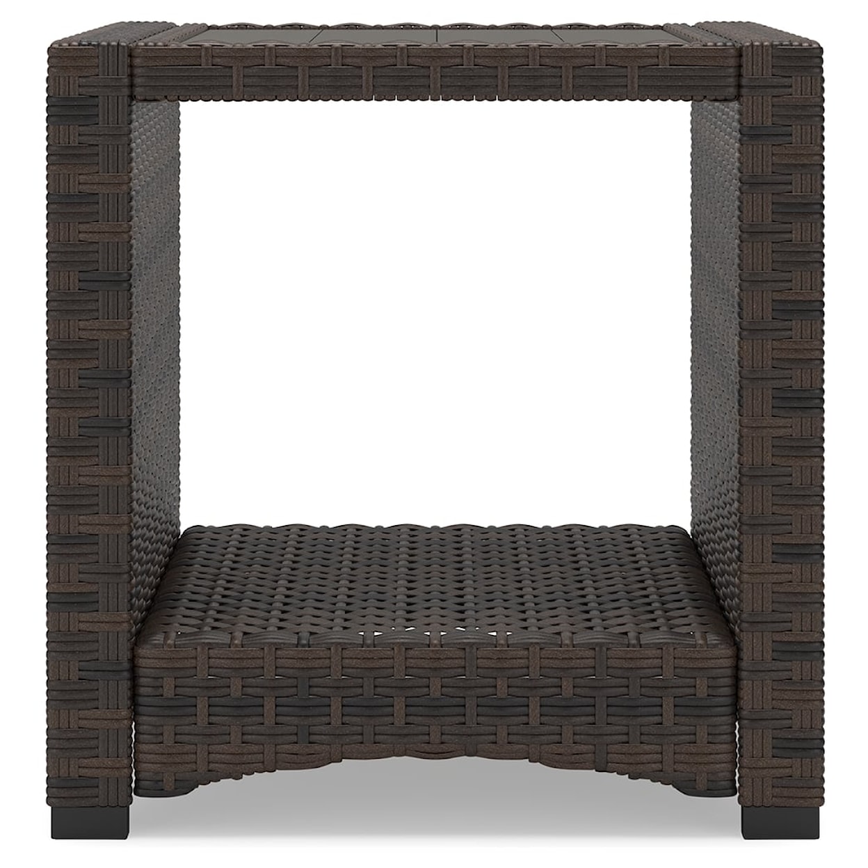 Signature Design by Ashley Windglow Outdoor Square End Table