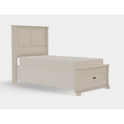 Mavin Kingsport Twin XL Panel Bed Drawer End