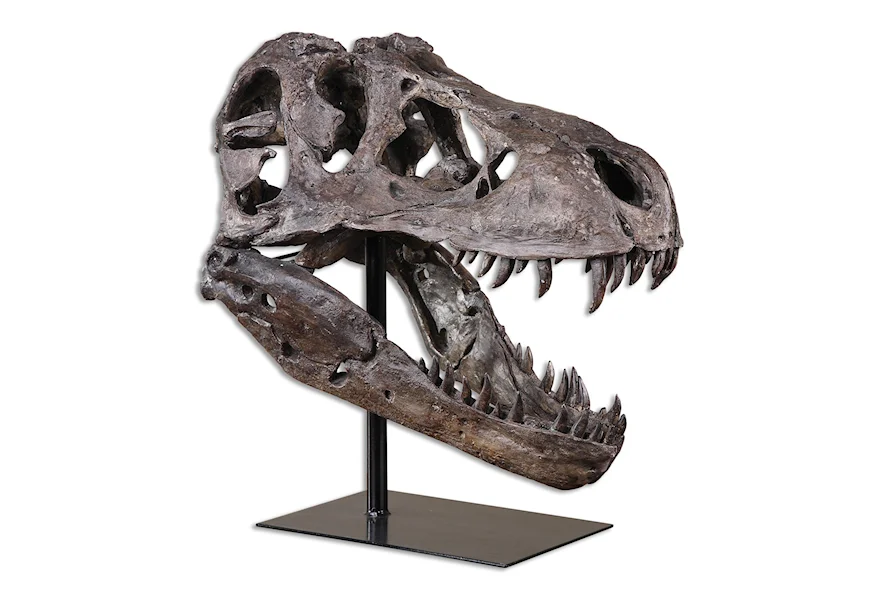Accessories - Statues and Figurines Tyrannosaurus Sculpture by Uttermost at Weinberger's Furniture