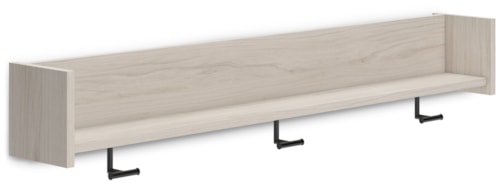 Wall Mounted Coat Rack With Shelf