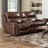 Catnapper 488 Ceretti Power Reclining Console Loveseat w/ Storage