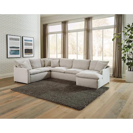 4-Piece Sectional Sofa