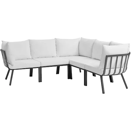 Outdoor 5 Piece Sectional