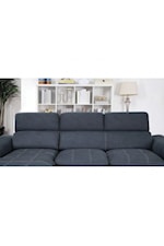 Furniture of America Patty Sofa Sectional with Pull Out Sleeper and Storage