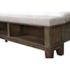 New Classic Cagney Queen Upholstered Bed