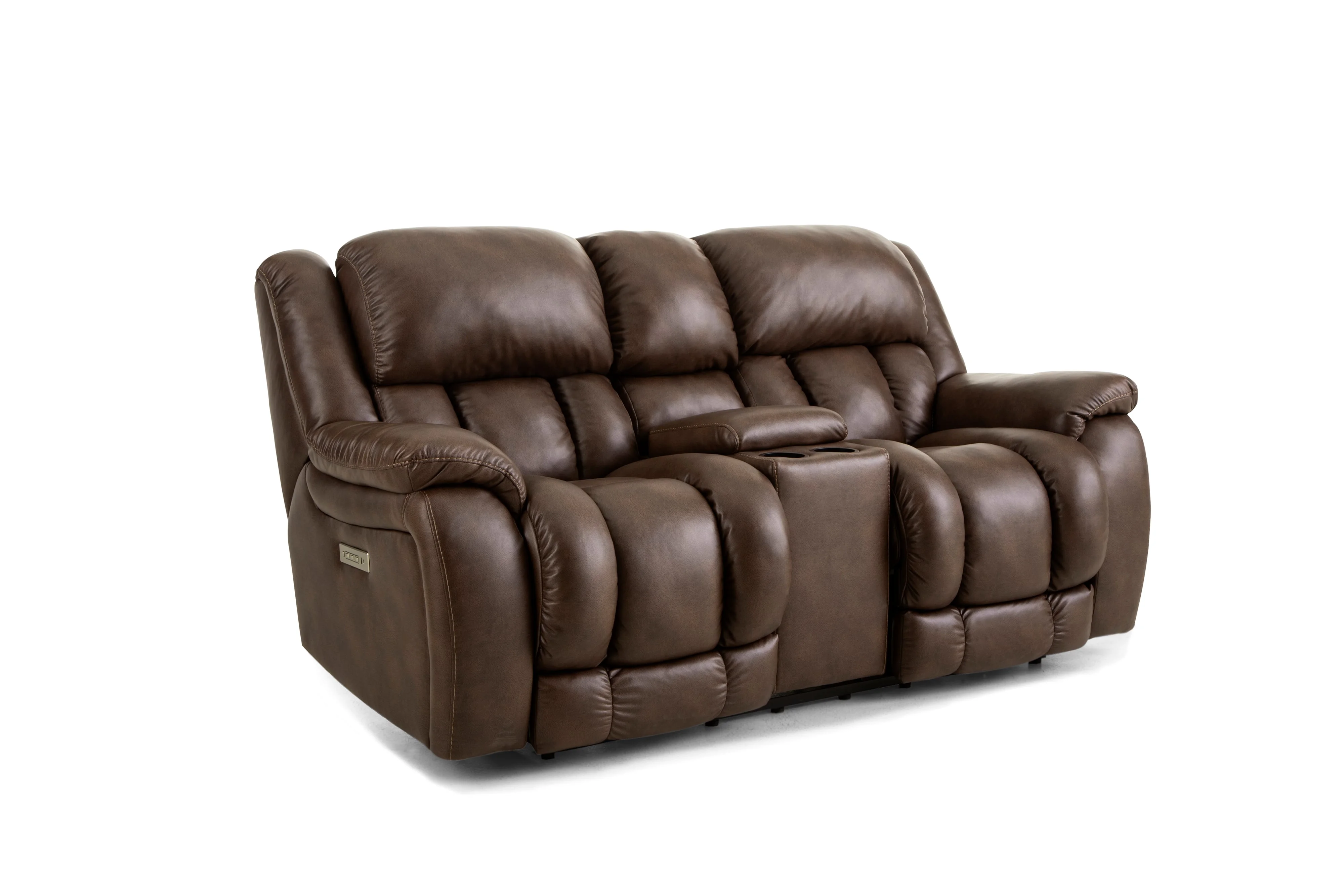 HomeStretch 229 2292621 Transitional Double Reclining Loveseat
