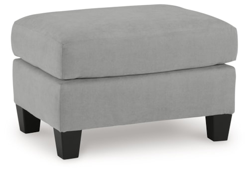 Contemporary Rectangular Chair Ottoman