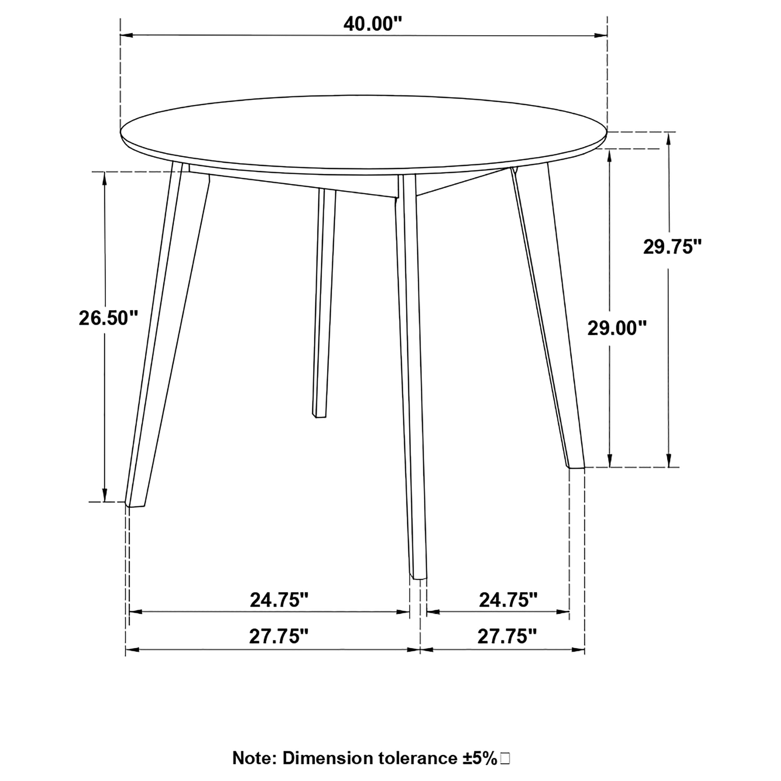 Breckenridge 40-inch Dining Table
