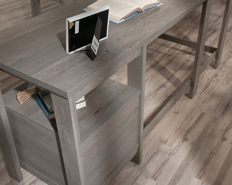 Trestle L-Shaped Desk