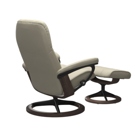 Small Reclining Chair with Signature Base