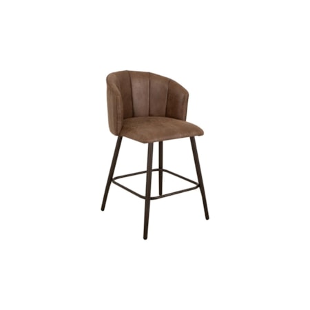 24" Upholstered Counter-Height Stool