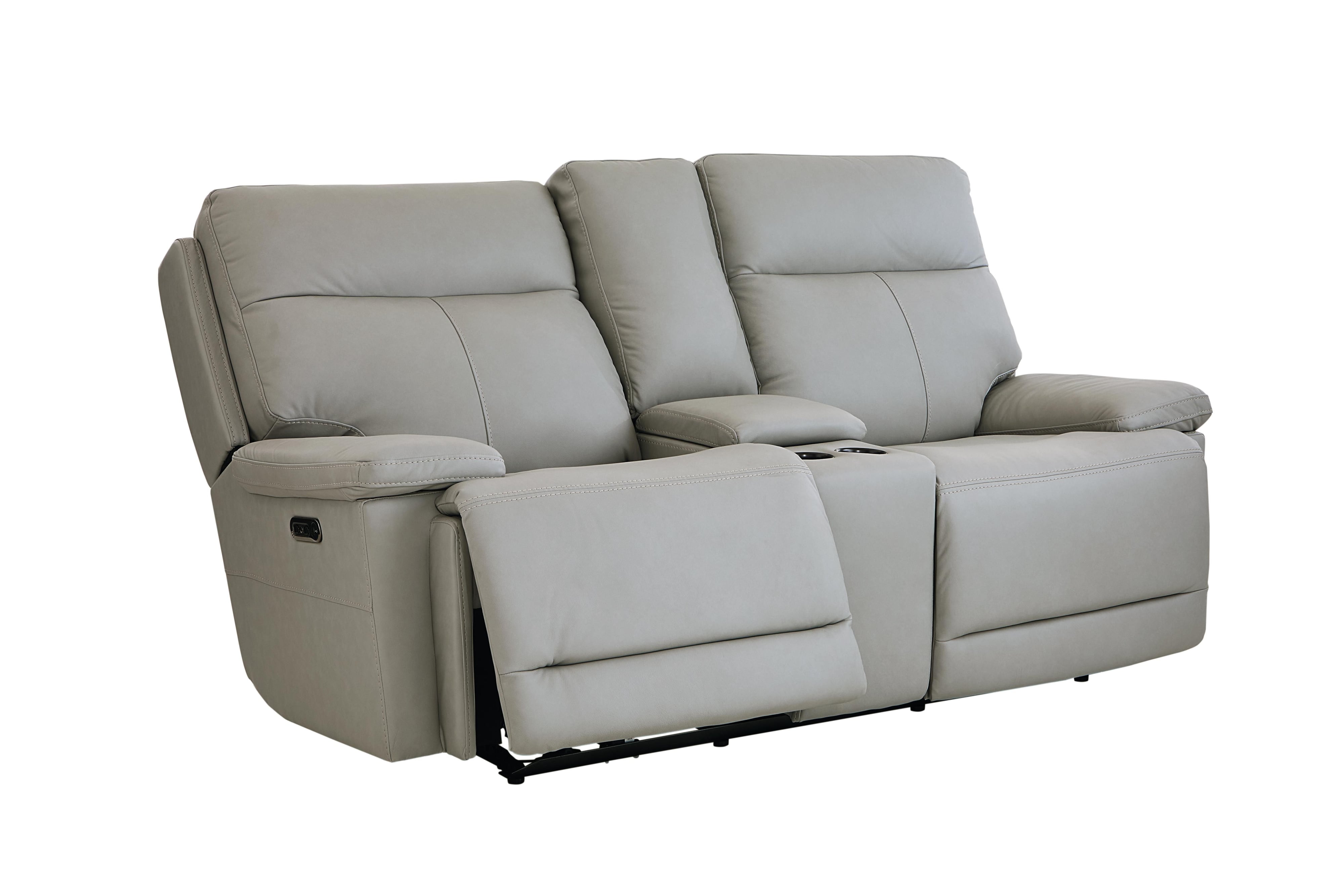 Bassett Club Level - Fletcher Power Motion Loveseat