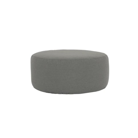 Outdoor Round Pouf Ottoman