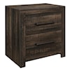 Global Furniture LINWOOD Dark Oak Nightstand