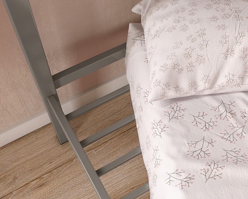 Sauder Boulevard Cafe Metal Bunk Bed