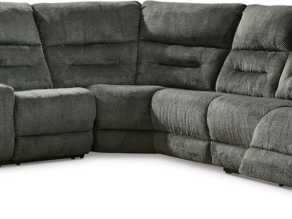 4-Piece Power Reclining Sectional