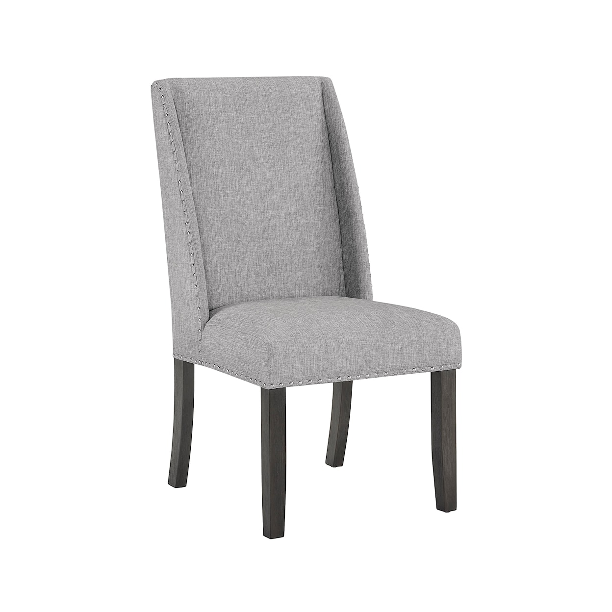 Crown Mark Vance Upholstered Dining Chair with Nailheads
