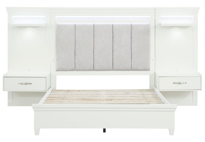 Homelegance Kidman 3-Piece Queen Wall Bed