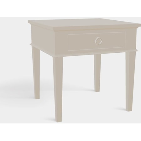 Customizable South Port Square End Table