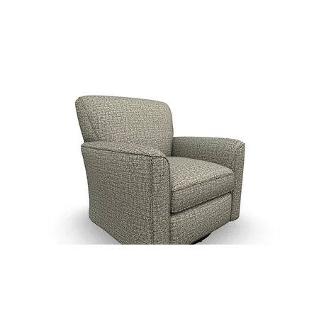 Kaylee Swivel Barrel Arm Chair