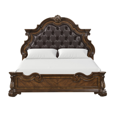 Upholstered Queen Bed