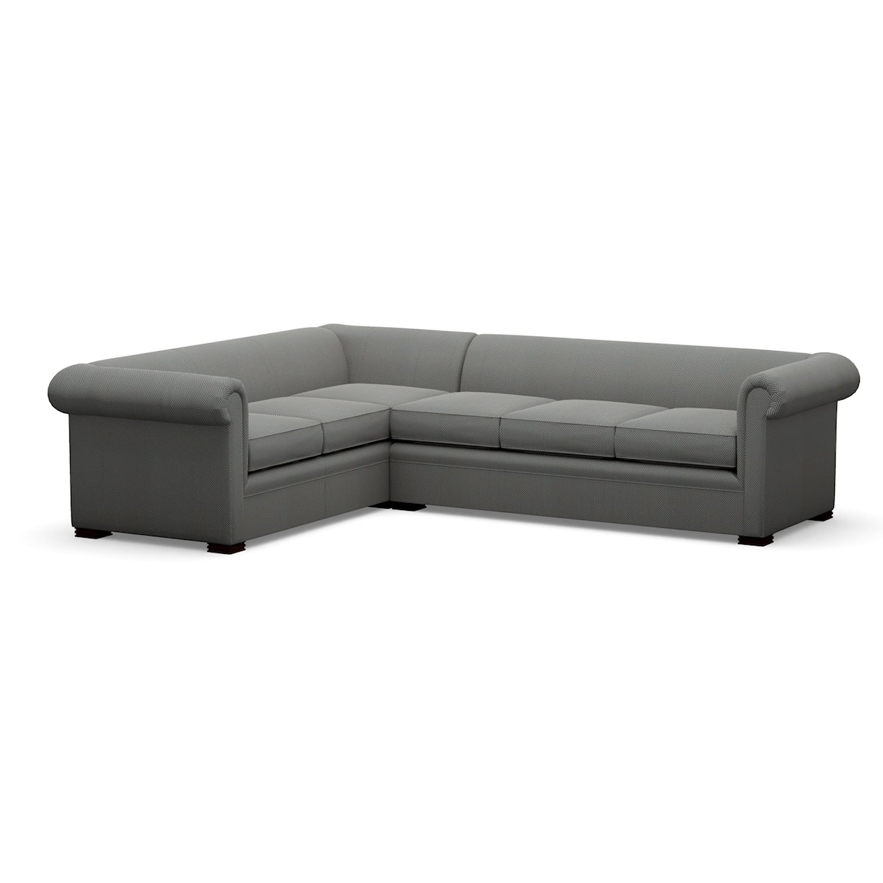 Century Chesterfield 2-Piece Sectional Sofa