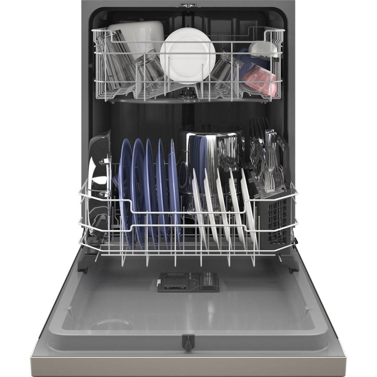 GE Appliances Dishwashers 24" BUILT-IN DISHWASHER - GDF550PMRES