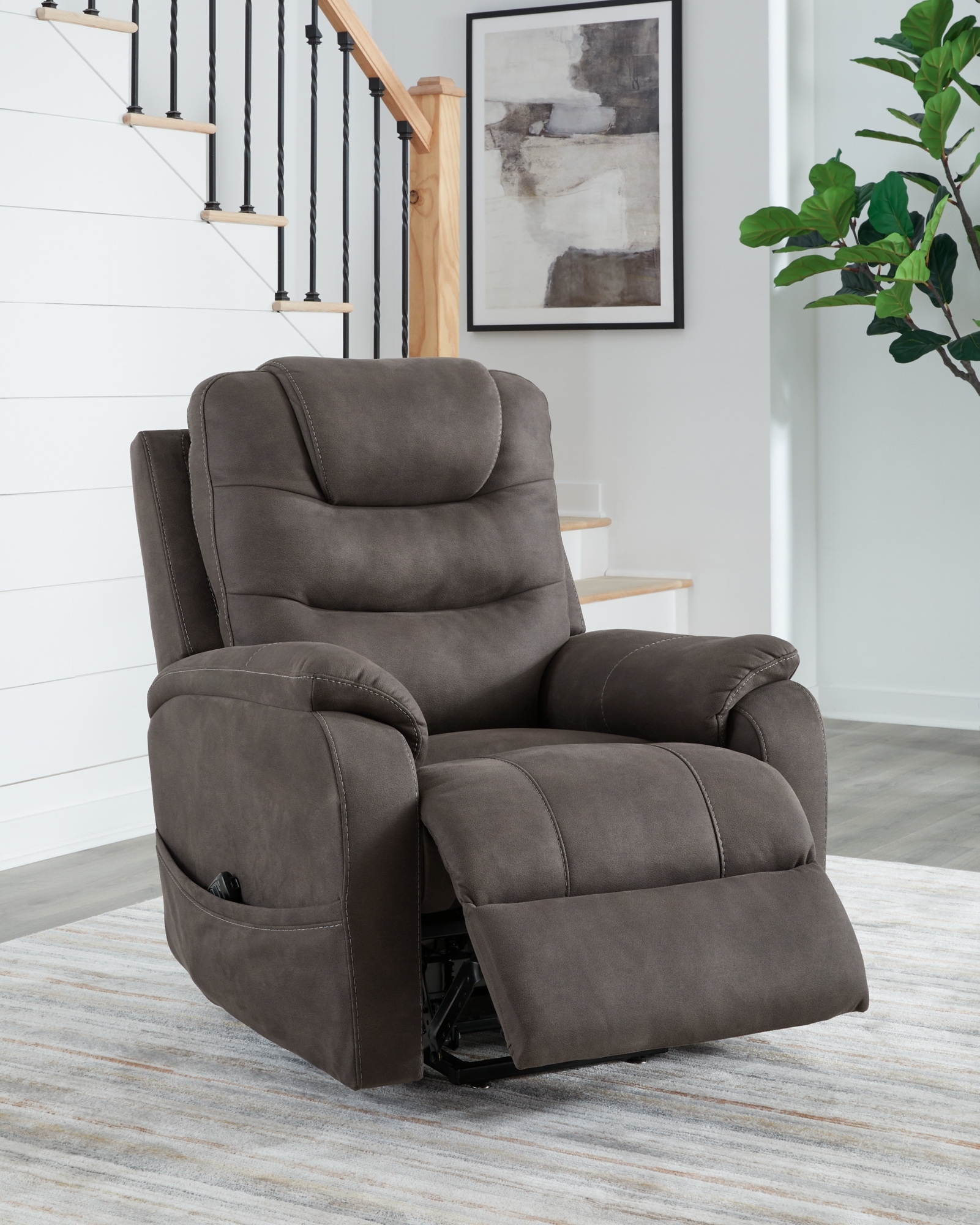 Signature Design by Ashley Snowfield Power Lift Recliner