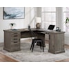 Sauder Aspen Post Aspen L-Shaped Home Office Desk