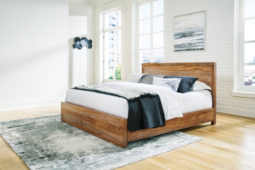 King Panel Bed